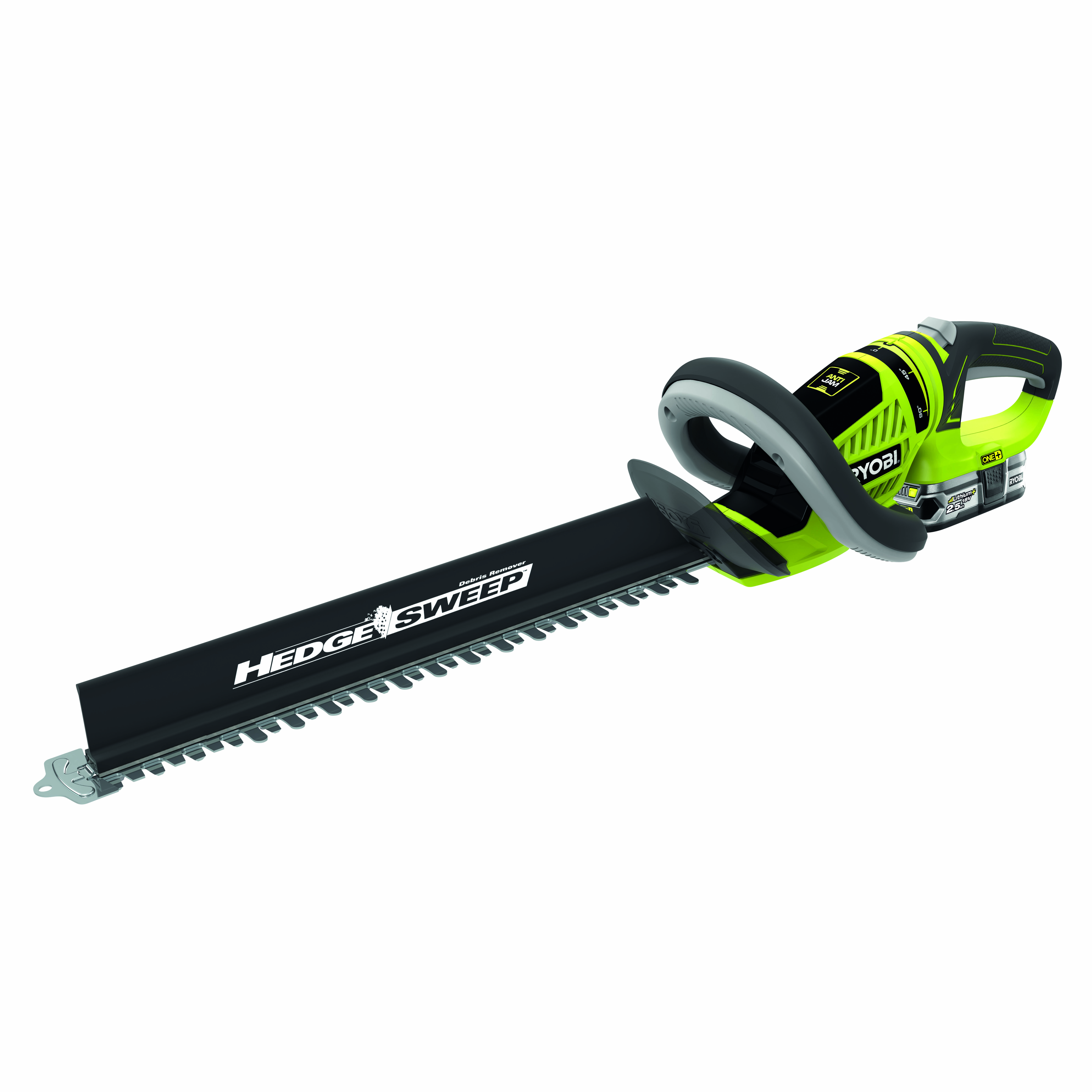 Taille-haie à batterie 18V ONE+ lithium 2,5Ah et chargeur- RYOBI